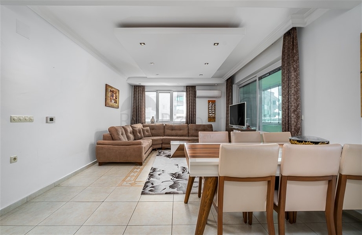 Апартаменты 2+1 в районе Тосмур в 200 м от моря 