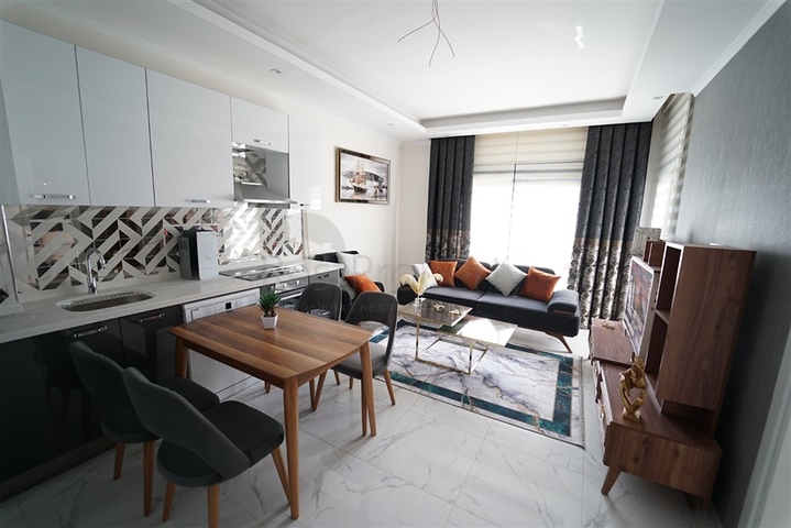 Двухкомнатная квартира в районе пляжа Клеопатра