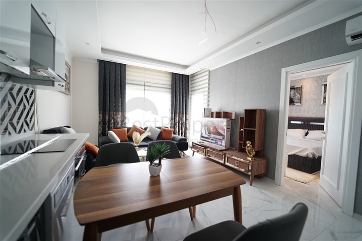 Двухкомнатная квартира в районе пляжа Клеопатра