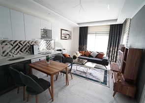 Двухкомнатная квартира в районе пляжа Клеопатра