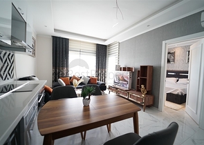 Двухкомнатная квартира в районе пляжа Клеопатра