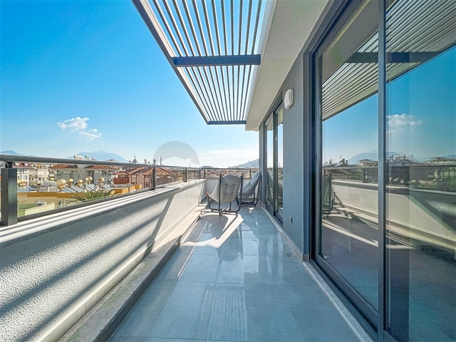 Пентхаус 2+1 в центре Алании у пляжа Клеопатры