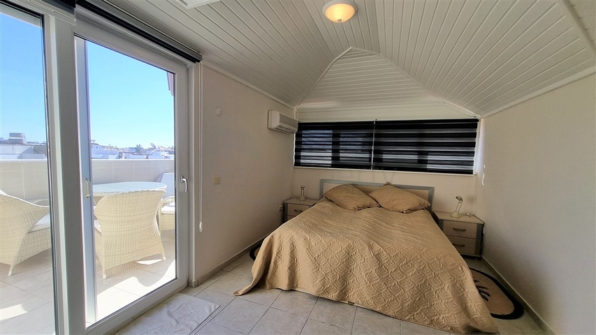 Пентхаус в районе Оба в 400 метрах от Средиземного моря