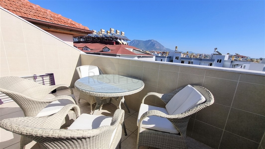 Пентхаус в районе Оба в 400 метрах от Средиземного моря