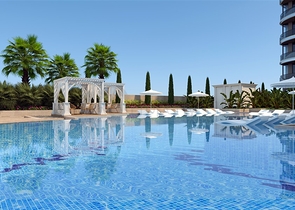 Квартира 1+1 от известного застройщика в 200 м от моря в районе Тосмур