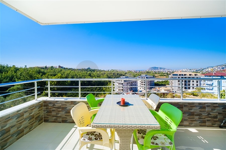 Уютные апартаменты планировкой 2+1 в районе Оба 