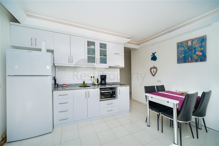 Уютные апартаменты планировкой 2+1 в районе Оба 