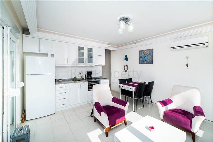 Уютные апартаменты планировкой 2+1 в районе Оба 