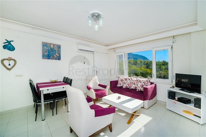 Уютные апартаменты планировкой 2+1 в районе Оба 