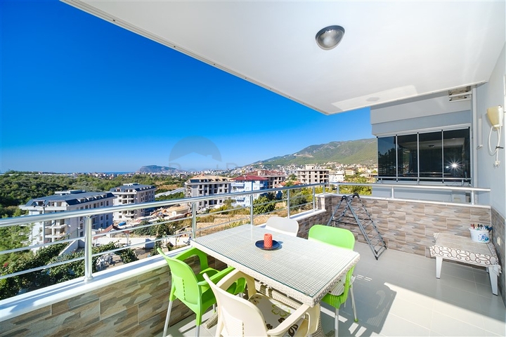 Уютные апартаменты планировкой 2+1 в районе Оба 