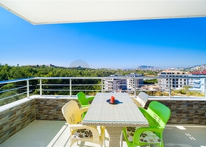 Уютные апартаменты планировкой 2+1 в районе Оба 