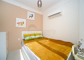 Уютные апартаменты планировкой 2+1 в районе Оба 