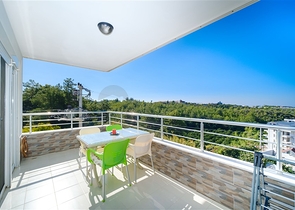 Уютные апартаменты планировкой 2+1 в районе Оба 