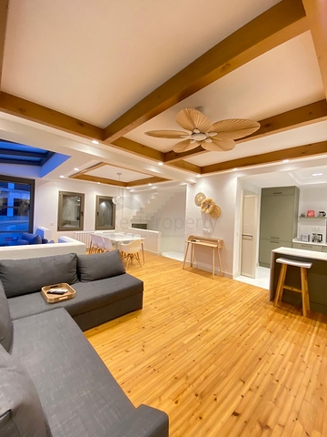 Отдельно стоящая вилла 4+1 с видом на море и город в бухте Бордакчи, Бодрум