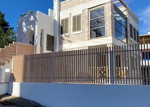 Отдельно стоящая вилла 4+1 с видом на море и город в бухте Бордакчи, Бодрум