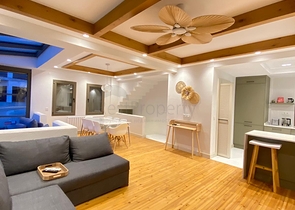 Отдельно стоящая вилла 4+1 с видом на море и город в бухте Бордакчи, Бодрум