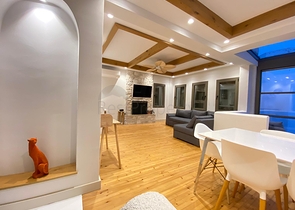 Отдельно стоящая вилла 4+1 с видом на море и город в бухте Бордакчи, Бодрум