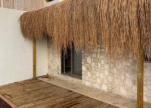 Отдельно стоящая вилла 4+1 с видом на море и город в бухте Бордакчи, Бодрум