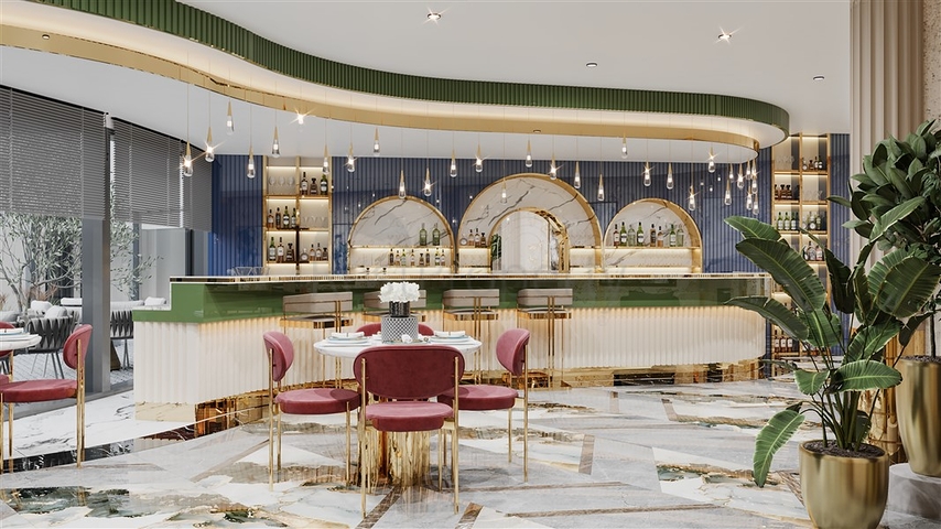 Масштабный инвестиционный проект в районе Оба в 300 м от моря