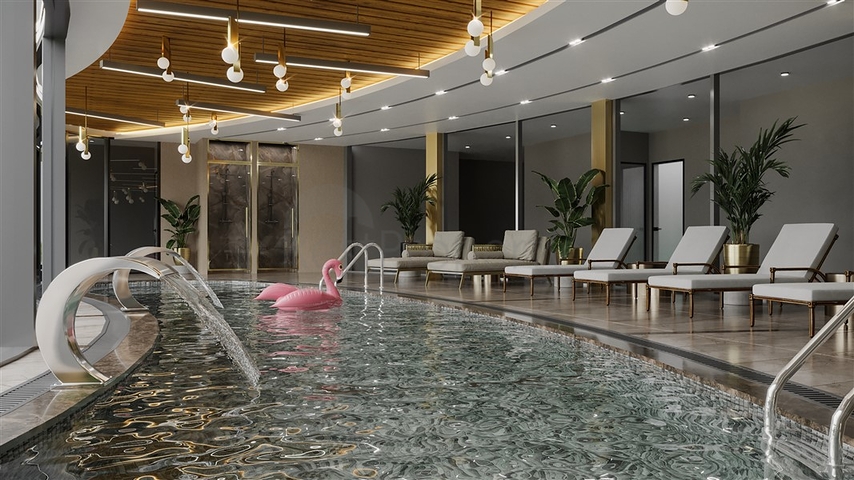 Масштабный инвестиционный проект в районе Оба в 300 м от моря