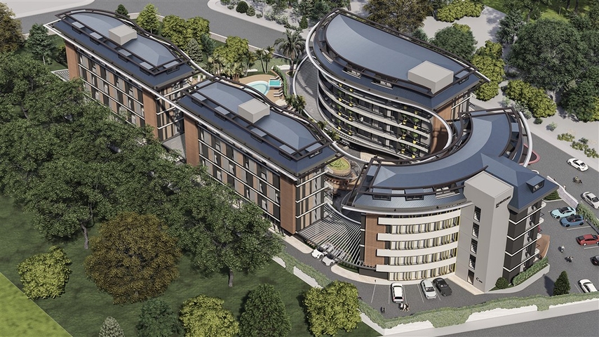 Масштабный инвестиционный проект в районе Оба в 300 м от моря