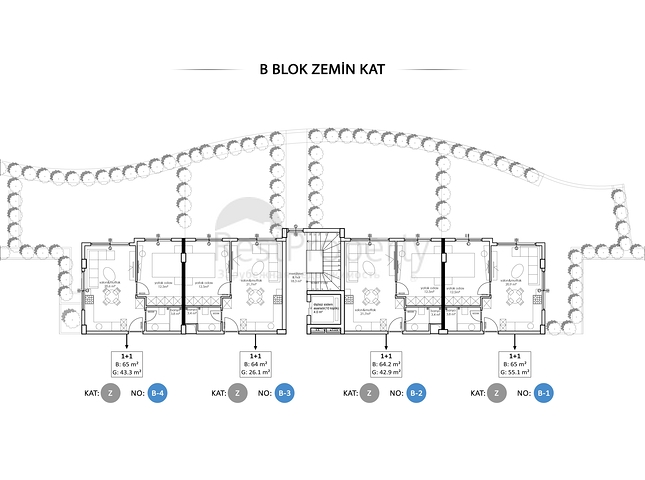 Масштабный инвестиционный проект в районе Оба в 300 м от моря