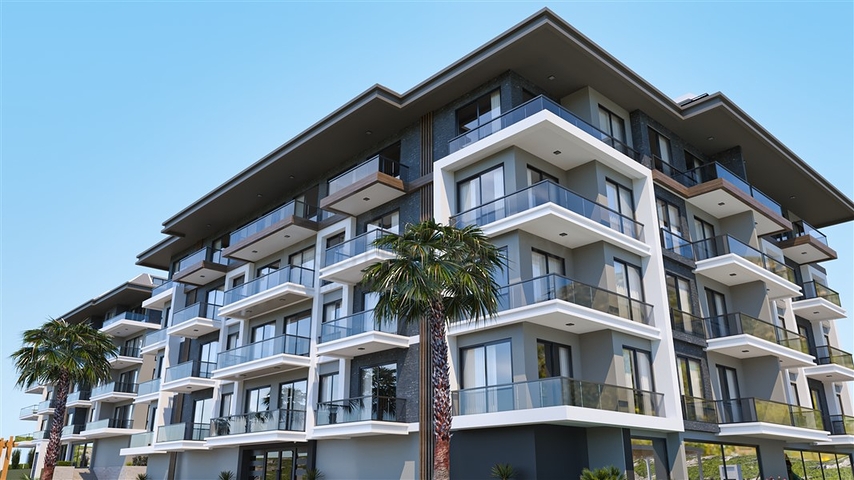 Новый проект в районе Оба