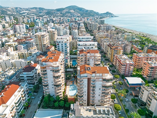 Квартира 2+1 на первой береговой линии в районе Махмутлар