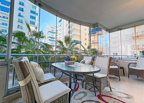 Квартира 2+1 на первой береговой линии в районе Махмутлар