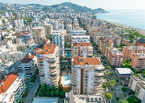 Квартира 2+1 на первой береговой линии в районе Махмутлар