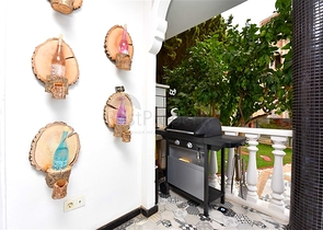 Меблированная вилла с панорамным видом в самом центре Алании