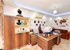 Меблированная вилла с панорамным видом в самом центре Алании