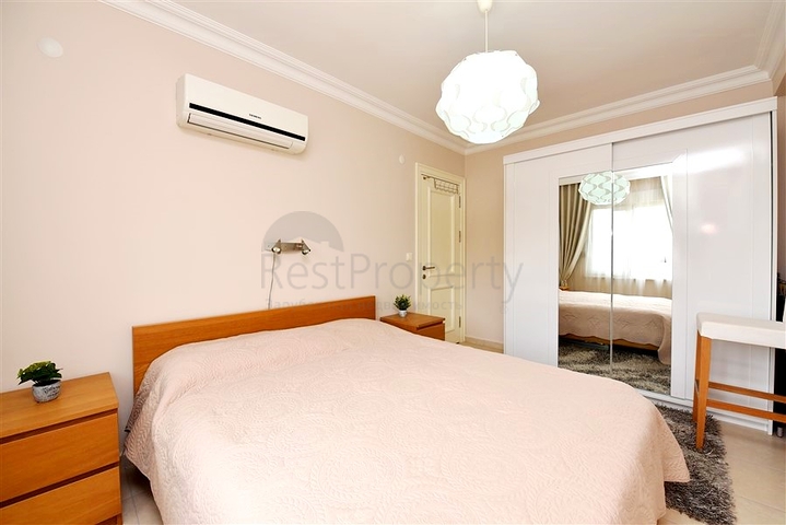 Квартира 2+1 в комплексе с большой зеленой территорией в центральном районе Джикджилли