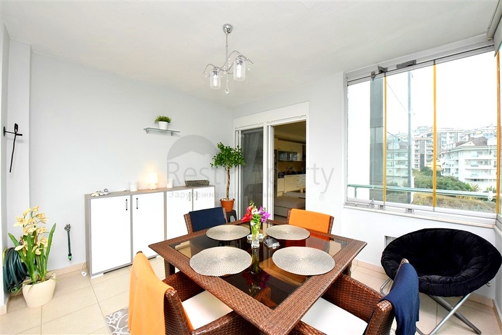 Квартира 2+1 в комплексе с большой зеленой территорией в центральном районе Джикджилли