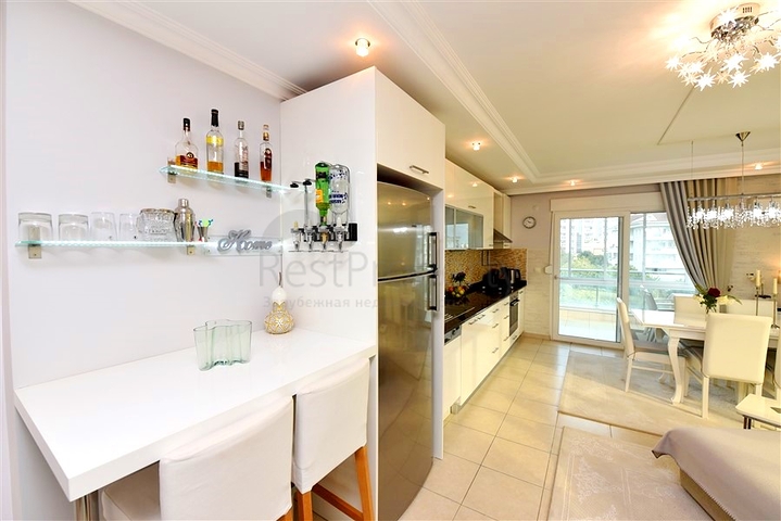 Квартира 2+1 в комплексе с большой зеленой территорией в центральном районе Джикджилли