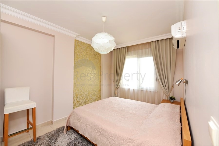 Квартира 2+1 в комплексе с большой зеленой территорией в центральном районе Джикджилли