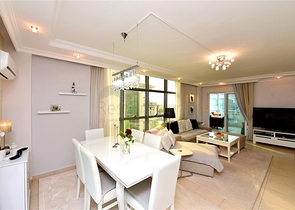 Квартира 2+1 в комплексе с большой зеленой территорией в центральном районе Джикджилли