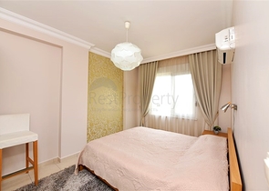 Квартира 2+1 в комплексе с большой зеленой территорией в центральном районе Джикджилли