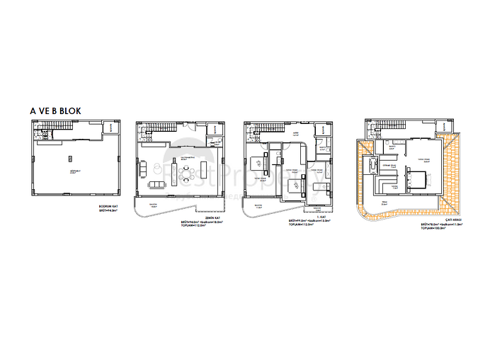 Проект вилл премиум- класса в элитном районе Каргыджак