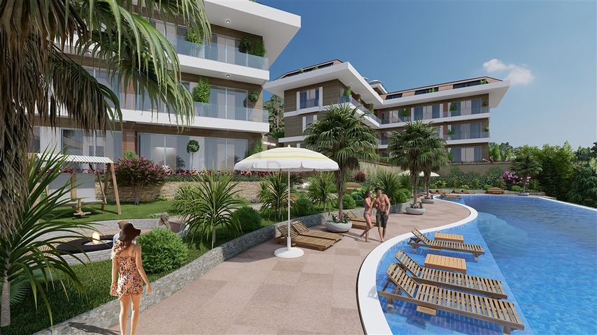 Шикарный комплекс в центре Алании  