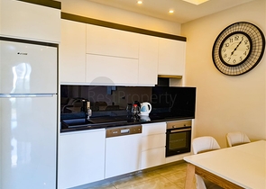 Квартира 1+1 на первой линии в районе Махмутлар 