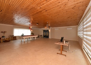 Шикарный дом с собственным бассейном и садом в районе Демирташ