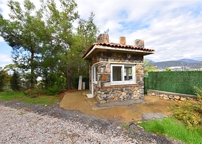 Шикарный дом с собственным бассейном и садом в районе Демирташ