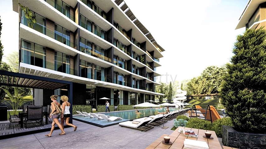 Проект жилого комплекса люкс класса в районе Клеопатра