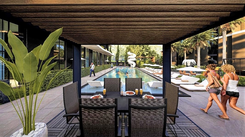 Проект жилого комплекса люкс класса в районе Клеопатра