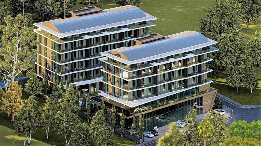 Проект жилого комплекса люкс класса в районе Клеопатра