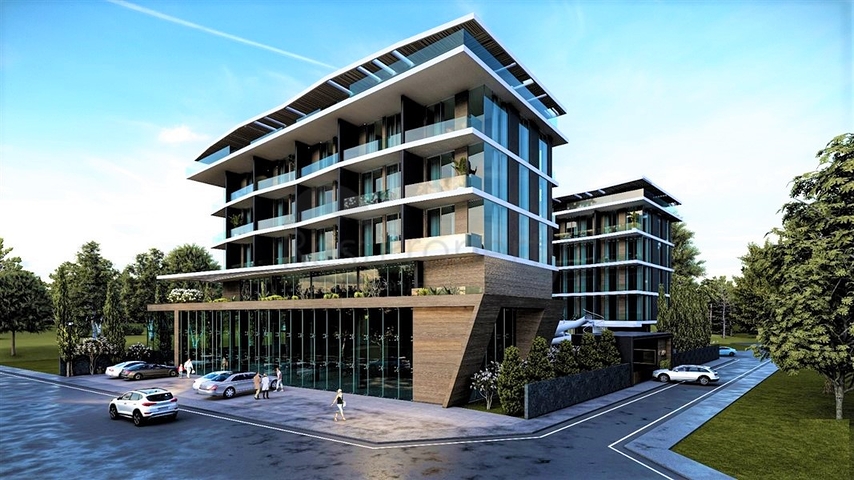 Проект жилого комплекса люкс класса в районе Клеопатра