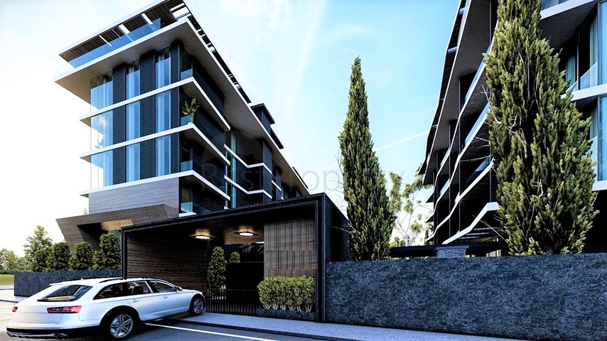 Проект жилого комплекса люкс класса в районе Клеопатра