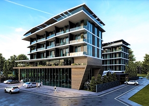 Проект жилого комплекса люкс класса в районе Клеопатра