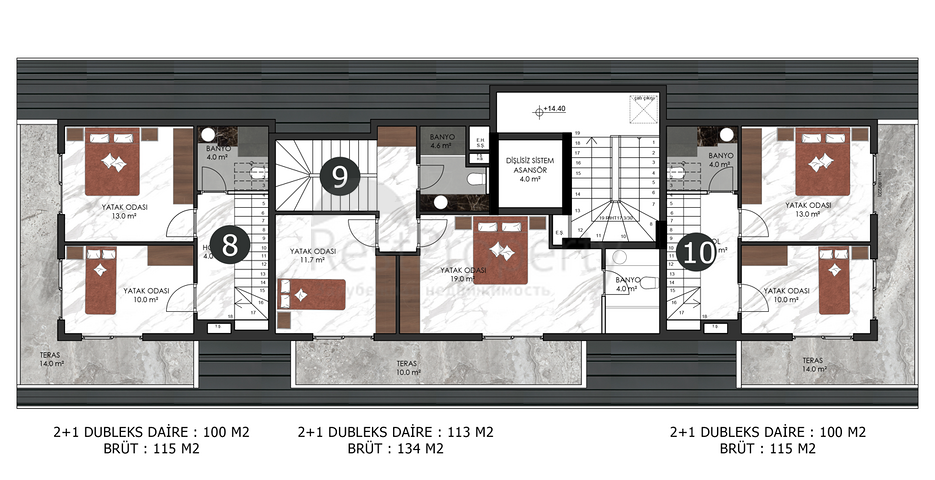 Клубный дом в развитом районе Оба